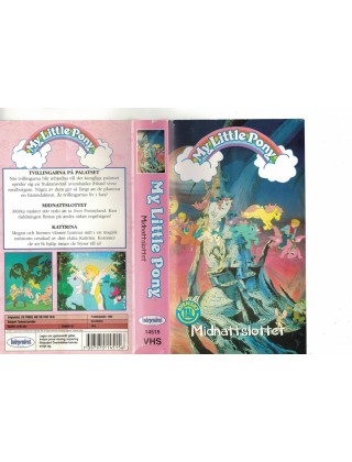 My Little Pony ,Midnattslottet   VHS
